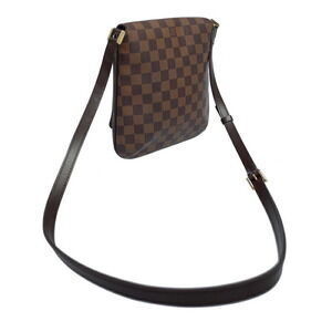 Louis Vuitton Brown Bag Musette Ebene Salsa Long Damier Shoulder